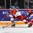 ST. CATHARINES, CANADA - JANUARY 11: Czech Republic's Martina Maskova #17 moves the puck against Russia's Daria Teryoshkina #14 during preliminary round action at the 2016 IIHF Ice Hockey U18 Women's World Championship. (Photo by Francois Laplante/HHOF-IIHF Images)

